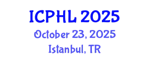 International Conference on Public Health Law (ICPHL) October 23, 2025 - Istanbul, Turkey