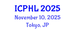 International Conference on Public Health Law (ICPHL) November 10, 2025 - Tokyo, Japan