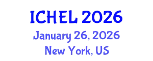 International Conference on Higher Education Law (ICHEL) January 26, 2026 - New York, United States