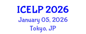 International Conference on Environmental Law and Policy (ICELP) January 05, 2026 - Tokyo, Japan