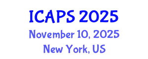 International Conference on Administrative and Political Sciences (ICAPS) November 10, 2025 - New York, United States