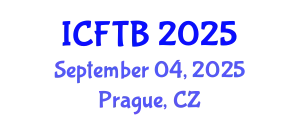 International Conference on Food Technology and Biotechnology (ICFTB) September 04, 2025 - Prague, Czechia