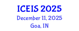 International Conference on Educational and Instructional Studies (ICEIS) December 11, 2025 - Goa, India