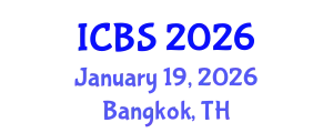 International Conference on Business Strategies (ICBS) January 19, 2026 - Bangkok, Thailand