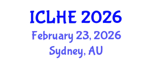 International Conference on Learning in Higher Education (ICLHE) February 23, 2026 - Sydney, Australia