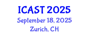 International Conference on Agricultural Science and Technology (ICAST) September 18, 2025 - Zurich, Switzerland