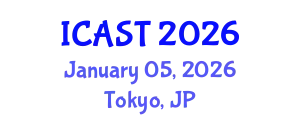 International Conference on Agricultural Science and Technology (ICAST) January 05, 2026 - Tokyo, Japan