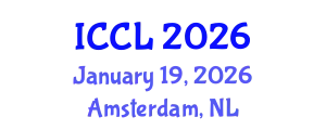 International Conference on Comparative Literature (ICCL) January 19, 2026 - Amsterdam, Netherlands