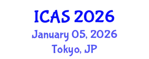 International Conference on Aeronautical Sciences (ICAS) January 05, 2026 - Tokyo, Japan