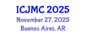 International Conference on Journalism and Mass Communication (ICJMC) November 27, 2025 - Buenos Aires, Argentina