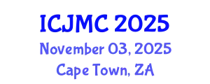 International Conference on Journalism and Mass Communication (ICJMC) November 03, 2025 - Cape Town, South Africa