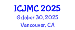 International Conference on Journalism and Mass Communication (ICJMC) October 30, 2025 - Vancouver, Canada