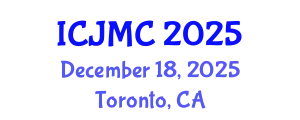 International Conference on Journalism and Mass Communication (ICJMC) December 18, 2025 - Toronto, Canada