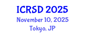 International Conference on Radiation Science and Dosimetry (ICRSD) November 10, 2025 - Tokyo, Japan