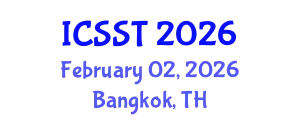 International Conference on Semiconductor Science and Technology (ICSST) February 02, 2026 - Bangkok, Thailand