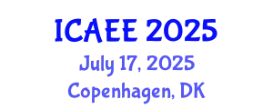 International Conference on Agriculture, Ecosystems and Environment (ICAEE) July 17, 2025 - Copenhagen, Denmark