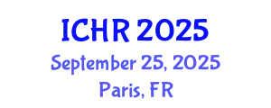 International Conference on Human Resources (ICHR) September 25, 2025 - Paris, France