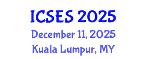 International Conference on Software Engineering and Systems (ICSES) December 11, 2025 - Kuala Lumpur, Malaysia
