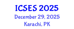 International Conference on Software Engineering and Systems (ICSES) December 29, 2025 - Karachi, Pakistan