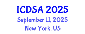 International Conference on Distributed Systems and Applications (ICDSA) September 11, 2025 - New York, United States