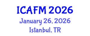 International Conference on Accounting and Financial Management (ICAFM) January 26, 2026 - Istanbul, Turkey