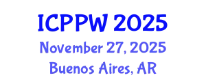 International Conference on Positive Psychology and Wellbeing (ICPPW) November 27, 2025 - Buenos Aires, Argentina