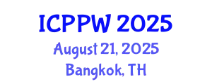 International Conference on Positive Psychology and Wellbeing (ICPPW) August 21, 2025 - Bangkok, Thailand