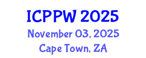 International Conference on Positive Psychology and Wellbeing (ICPPW) November 03, 2025 - Cape Town, South Africa