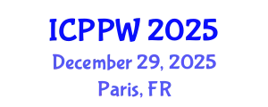International Conference on Positive Psychology and Wellbeing (ICPPW) December 29, 2025 - Paris, France