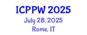 International Conference on Positive Psychology and Wellbeing (ICPPW) July 28, 2025 - Rome, Italy