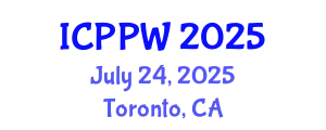 International Conference on Positive Psychology and Wellbeing (ICPPW) July 24, 2025 - Toronto, Canada