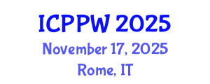 International Conference on Positive Psychology and Wellbeing (ICPPW) November 17, 2025 - Rome, Italy