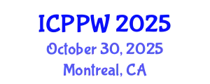 International Conference on Positive Psychology and Wellbeing (ICPPW) October 30, 2025 - Montreal, Canada