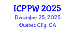 International Conference on Positive Psychology and Wellbeing (ICPPW) December 25, 2025 - Quebec City, Canada