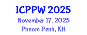 International Conference on Positive Psychology and Wellbeing (ICPPW) November 17, 2025 - Phnom Penh, Cambodia