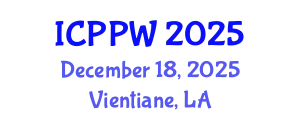 International Conference on Positive Psychology and Wellbeing (ICPPW) December 18, 2025 - Vientiane, Laos