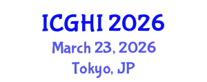 International Conference on Global Health and Innovation (ICGHI) March 23, 2026 - Tokyo, Japan