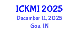 International Conference on Knowledge Management and Innovation (ICKMI) December 11, 2025 - Goa, India