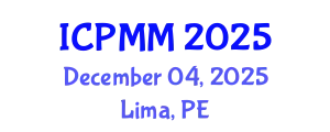 International Conference on Pain Medicine and Management (ICPMM) December 04, 2025 - Lima, Peru