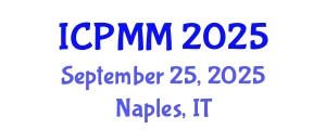International Conference on Pain Medicine and Management (ICPMM) September 25, 2025 - Naples, Italy