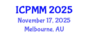 International Conference on Pain Medicine and Management (ICPMM) November 17, 2025 - Melbourne, Australia