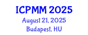 International Conference on Pain Medicine and Management (ICPMM) August 21, 2025 - Budapest, Hungary