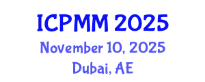 International Conference on Pain Medicine and Management (ICPMM) November 10, 2025 - Dubai, United Arab Emirates