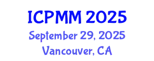 International Conference on Pain Medicine and Management (ICPMM) September 29, 2025 - Vancouver, Canada