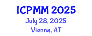 International Conference on Pain Medicine and Management (ICPMM) July 28, 2025 - Vienna, Austria