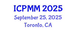 International Conference on Pain Medicine and Management (ICPMM) September 25, 2025 - Toronto, Canada