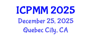 International Conference on Pain Medicine and Management (ICPMM) December 25, 2025 - Quebec City, Canada