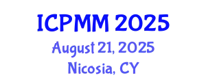 International Conference on Pain Medicine and Management (ICPMM) August 21, 2025 - Nicosia, Cyprus