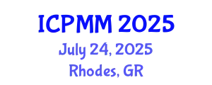 International Conference on Pain Medicine and Management (ICPMM) July 24, 2025 - Rhodes, Greece