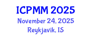 International Conference on Pain Medicine and Management (ICPMM) November 24, 2025 - Reykjavik, Iceland